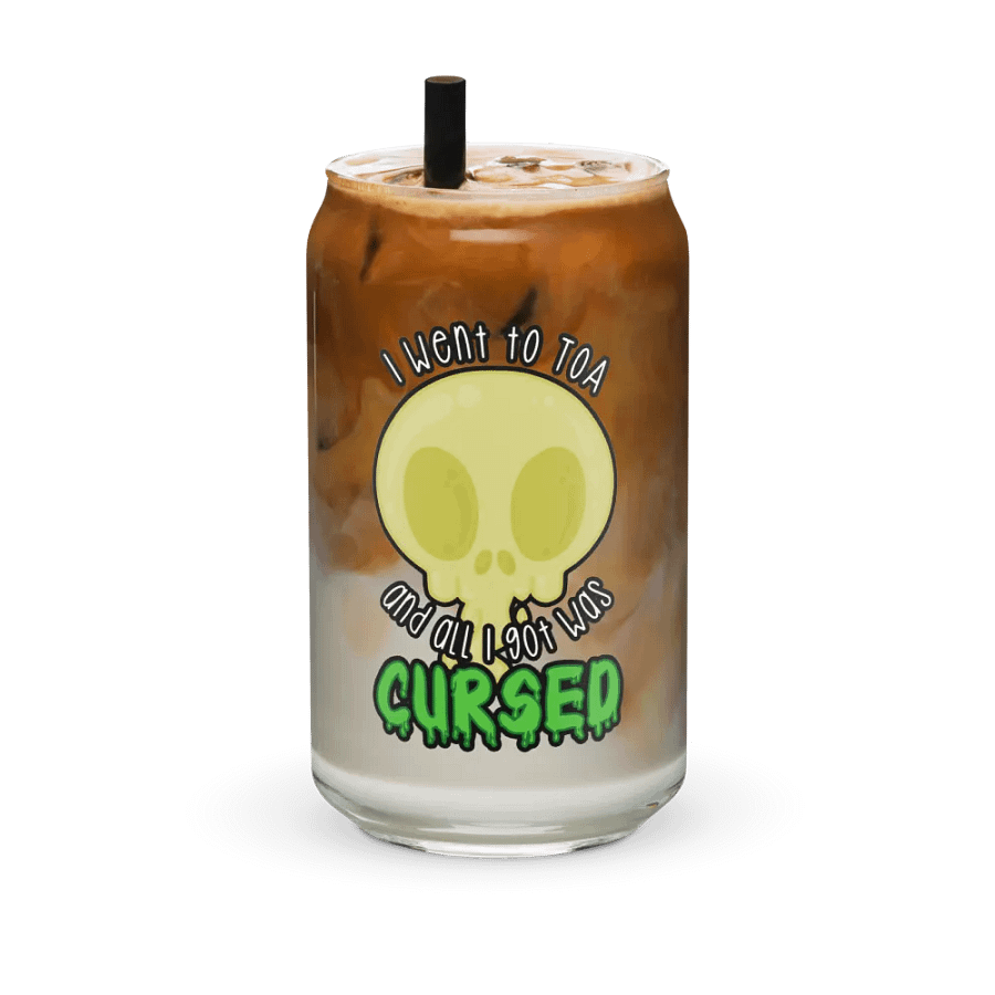 All I Got Was Cursed - Rogue - Can Glass product image (6)