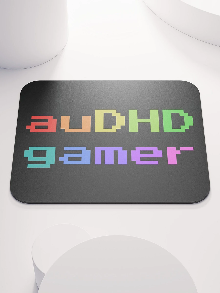 Rainbow AuDHD Gamer Mousepad product image (1)