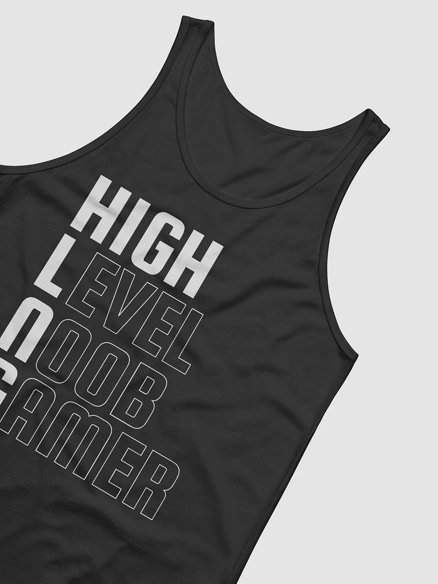High Level Noob Gamer Jersey Tank product image (4)