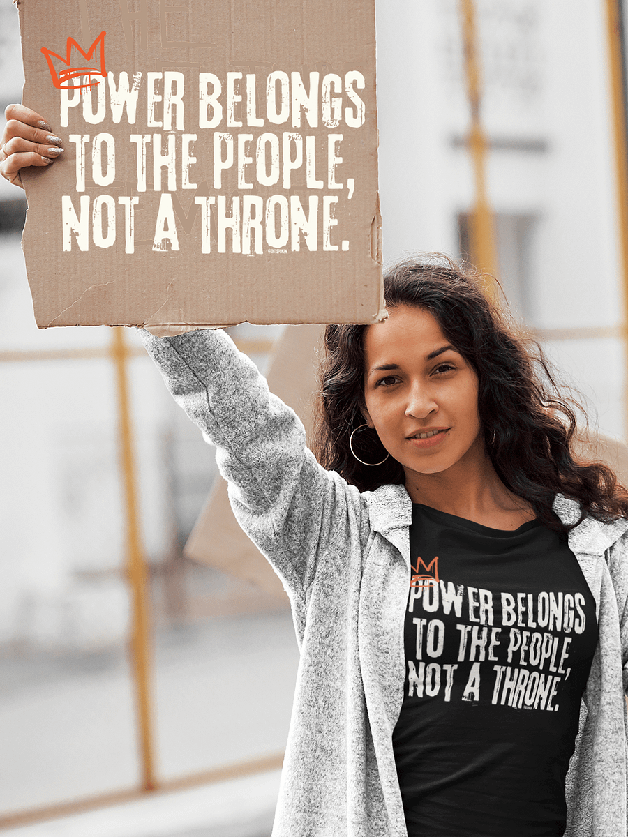 Not A Throne T-Shirt - Being Liberal product image (4)