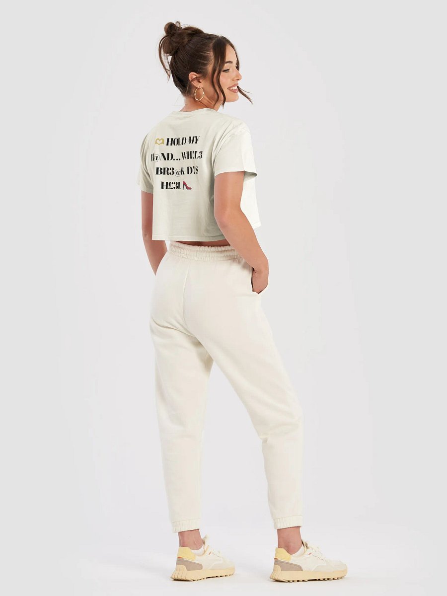 $.T.@.T - BR3@K D!$ H£3L Premium Crop Tee product image (37)