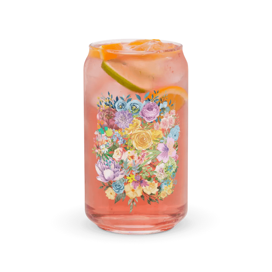 Floral Fusion Can-Shaped Glass product image (7)