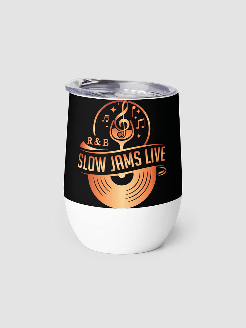 R&B Slow Jams LIVE Wine Tumbler