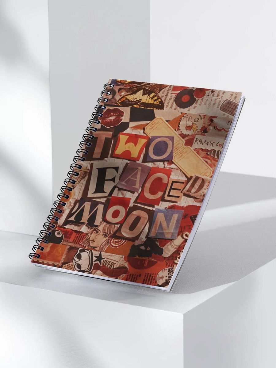 Two Faced Moon Vintage Design Notebook product image (3)