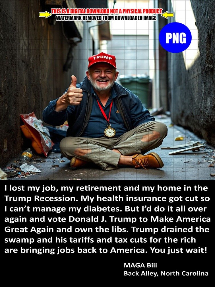 Broke MAGA Bill - FAFO Digital Download product image (2)