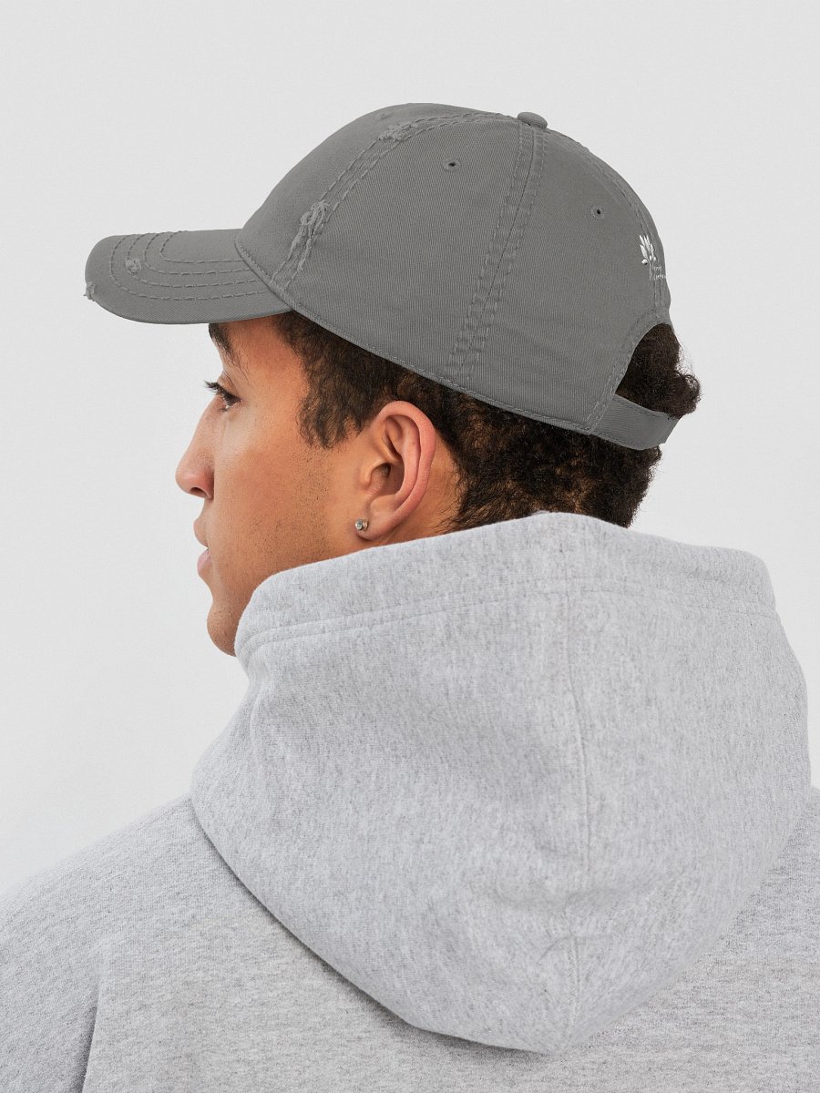 FLA Gray Distressed Hat product image (8)