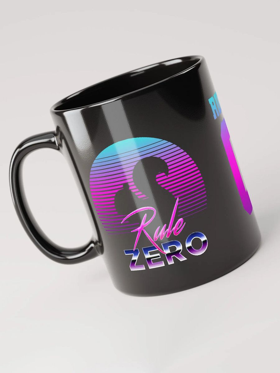 Rule 0 Black Mug product image (3)