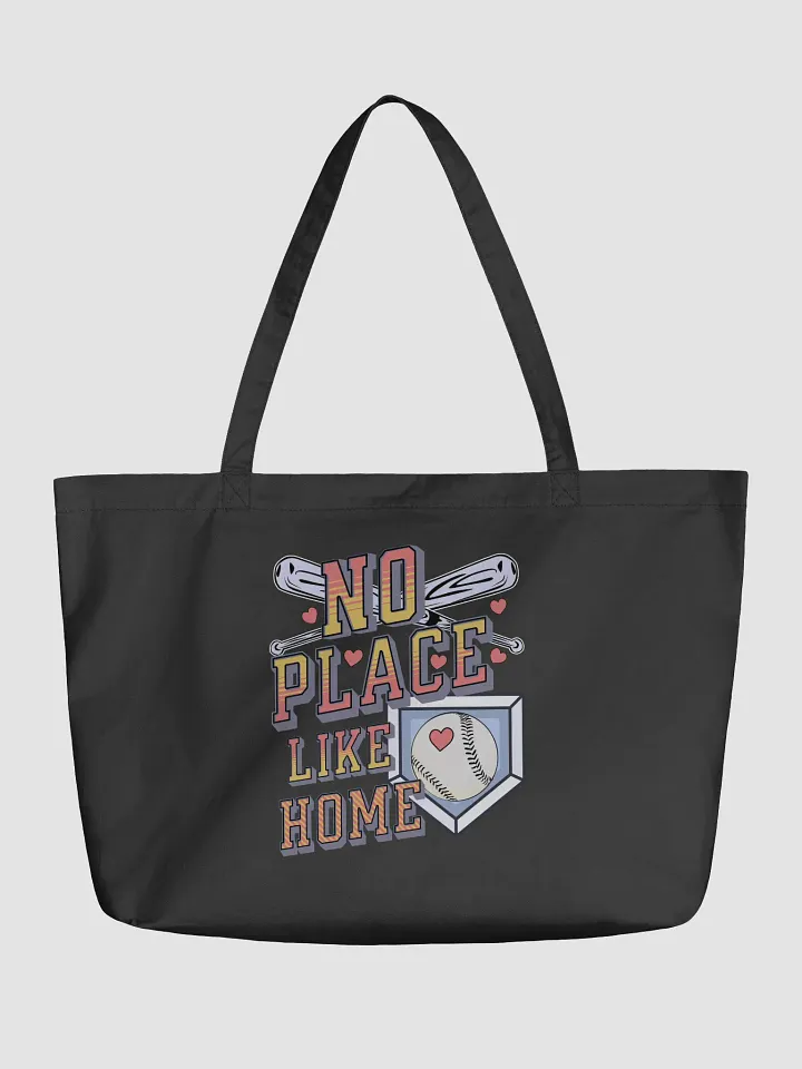 No Play Like Home Baseball Playful Run Tote Bag product image (2)