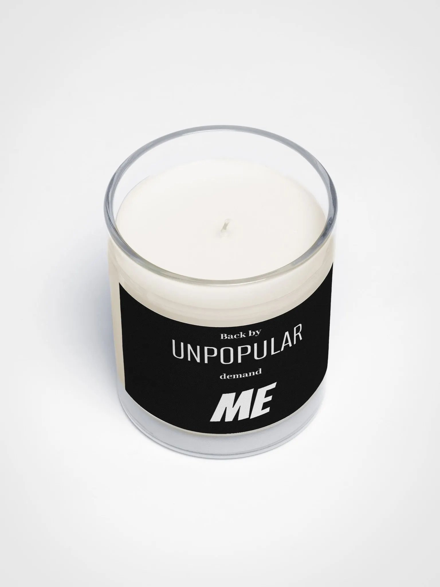 UNPOPULAR Demand Soy Wax Candle product image (3)