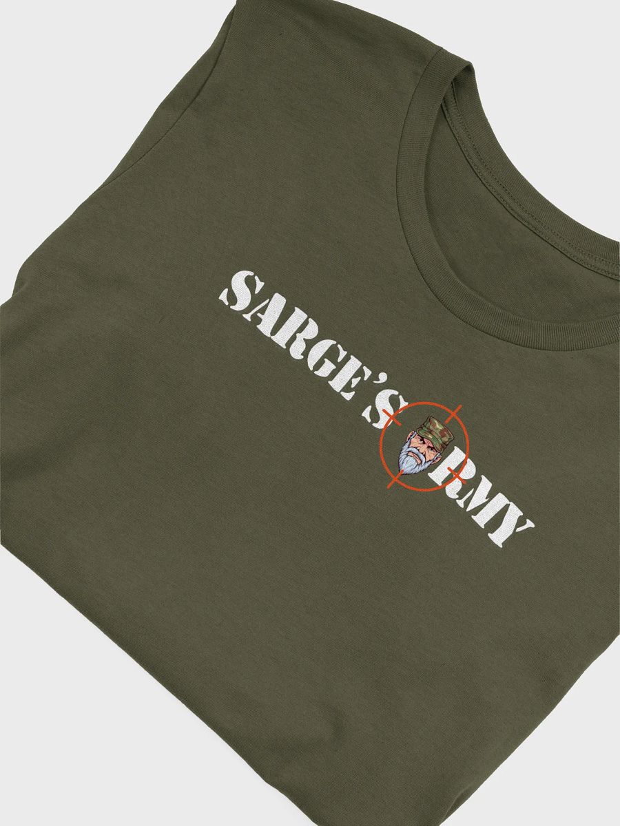 Official SARGE'S ARMY comfy T-Shirt - Dark product image (36)