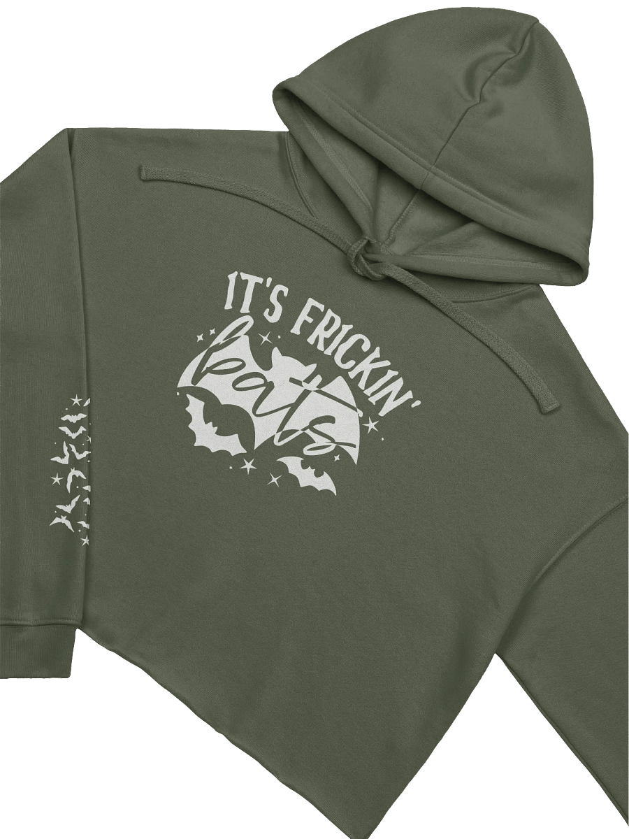 it's frickin' bats cropped hoodie product image (3)