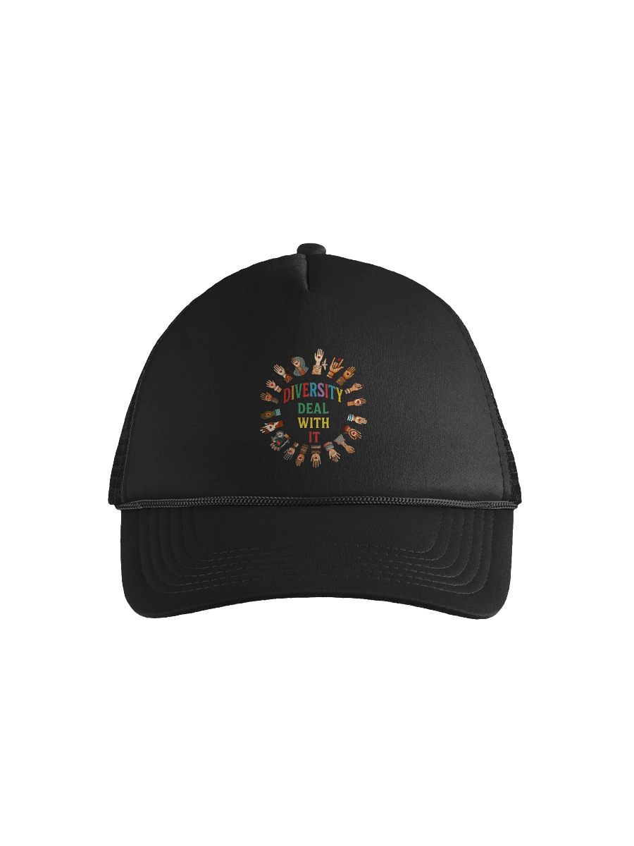 Diversity Deal With It Trucker Hat product image (1)