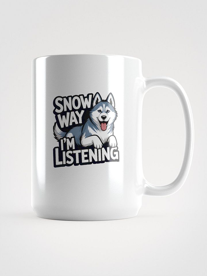 Snow Way Husky Cartoon Mug product image (1)
