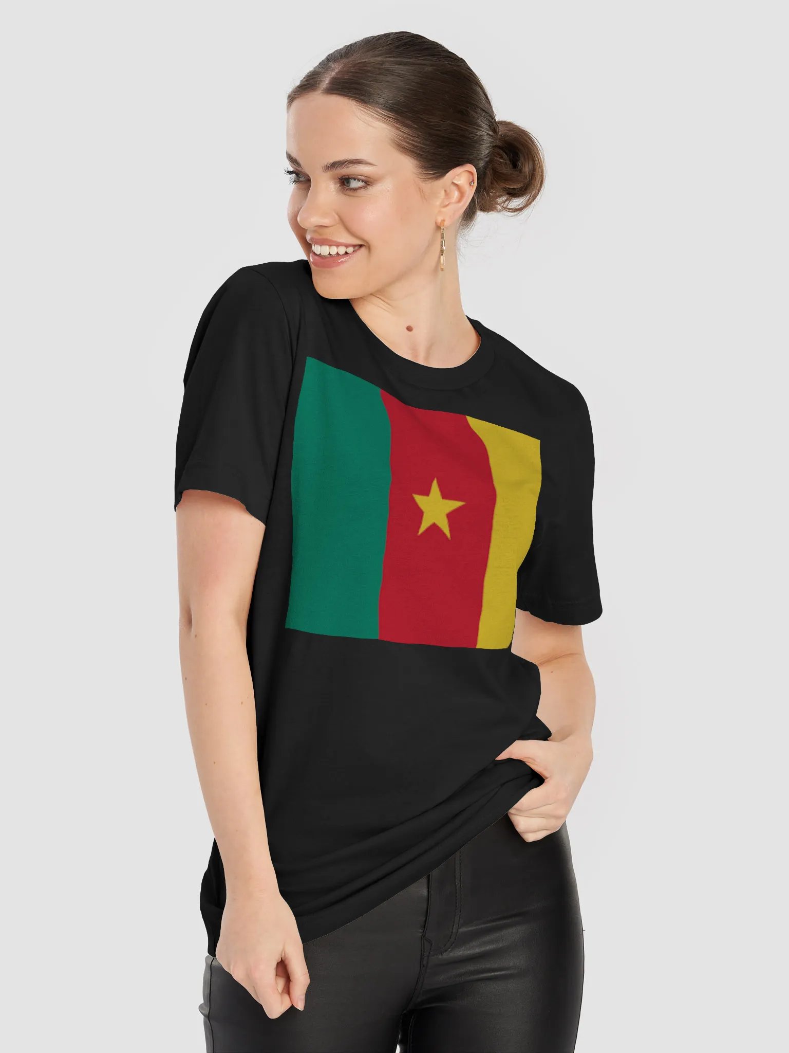 Exclusive Cameroon Flag Unisex T-Shirt - Supersoft Tee product image (9)