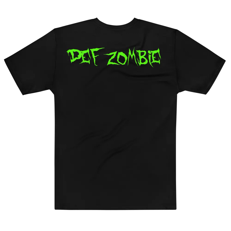 (Silky Feeling) Def-Zombie Skull Shirt - Large Print - Polyester product image (4)