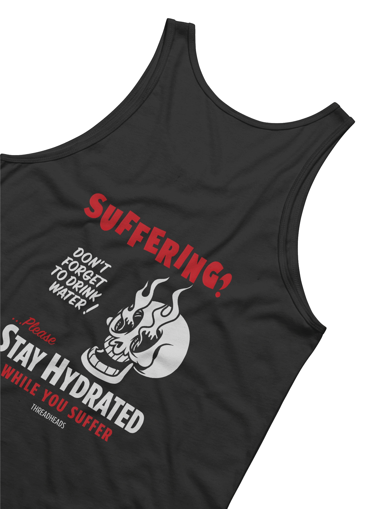STAY HYDRATED WHILE YOU SUFFER – GRIMFAM TANKTOP/SINGLET #1 product image (6)