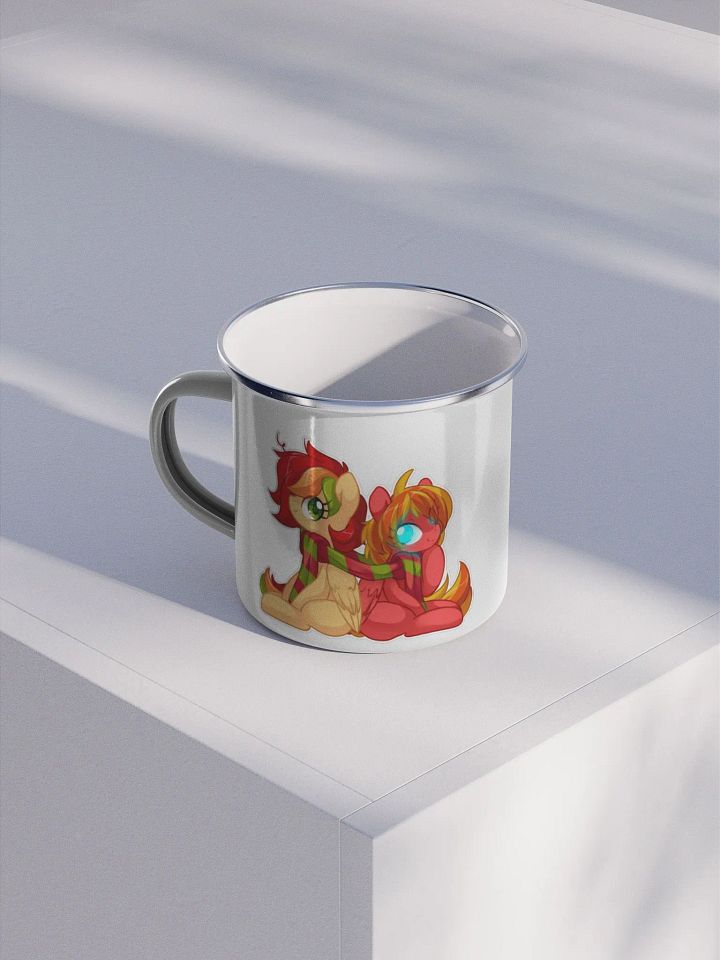 Compu and Maple Enamel Mug product image (1)