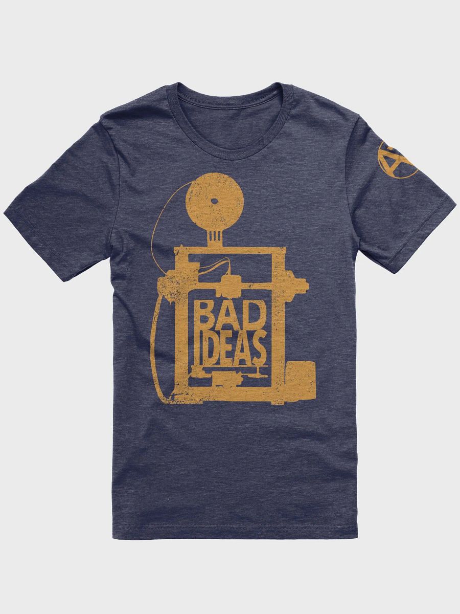 Printing Bad Ideas (Orange on Black/Navy) product image (1)