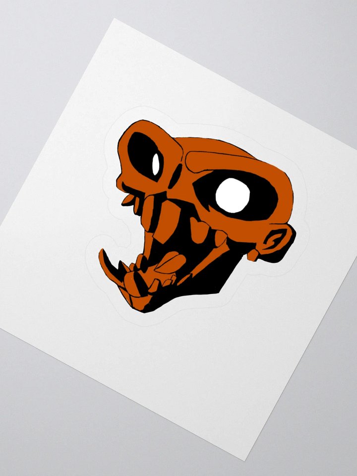 Zombie Monkey EmberHowl Sticker product image (6)