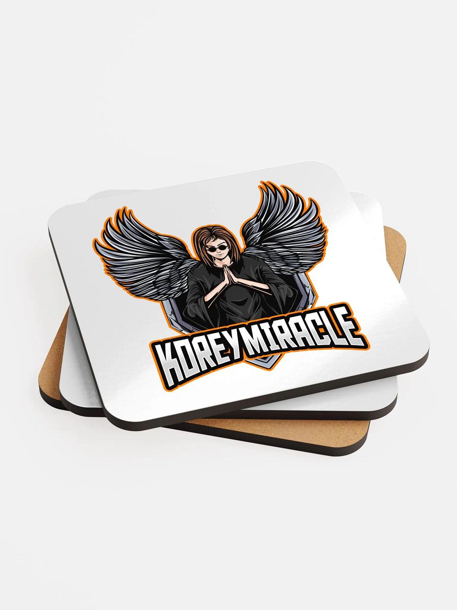 Korey Miracle Logo Coaster product image (3)