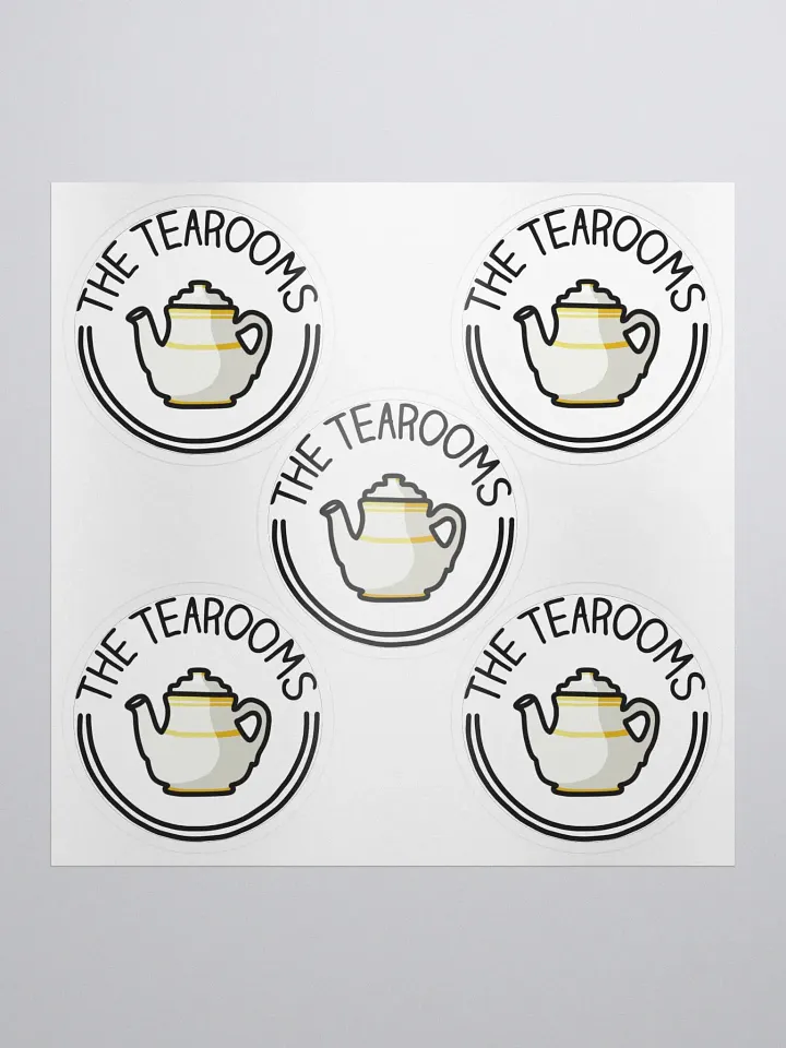 Sticker Sheet - The Tearooms Logo product image (1)