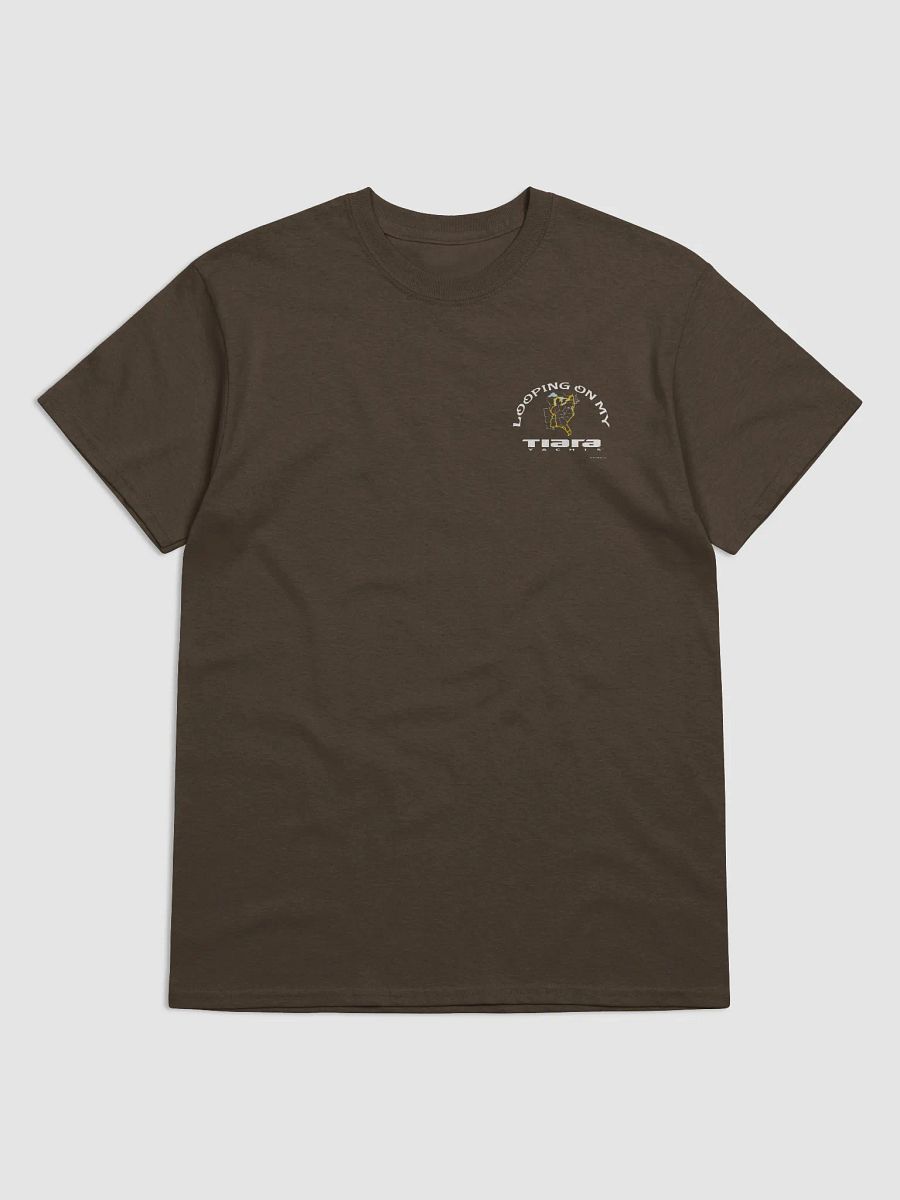 Looping On My Tiara - T-Shirt - Dark Shirt w/White Logo product image (2)