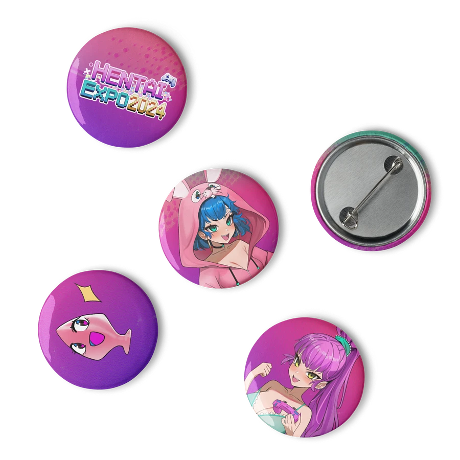 Hentai-Expo 2024 Badge Collection product image (6)