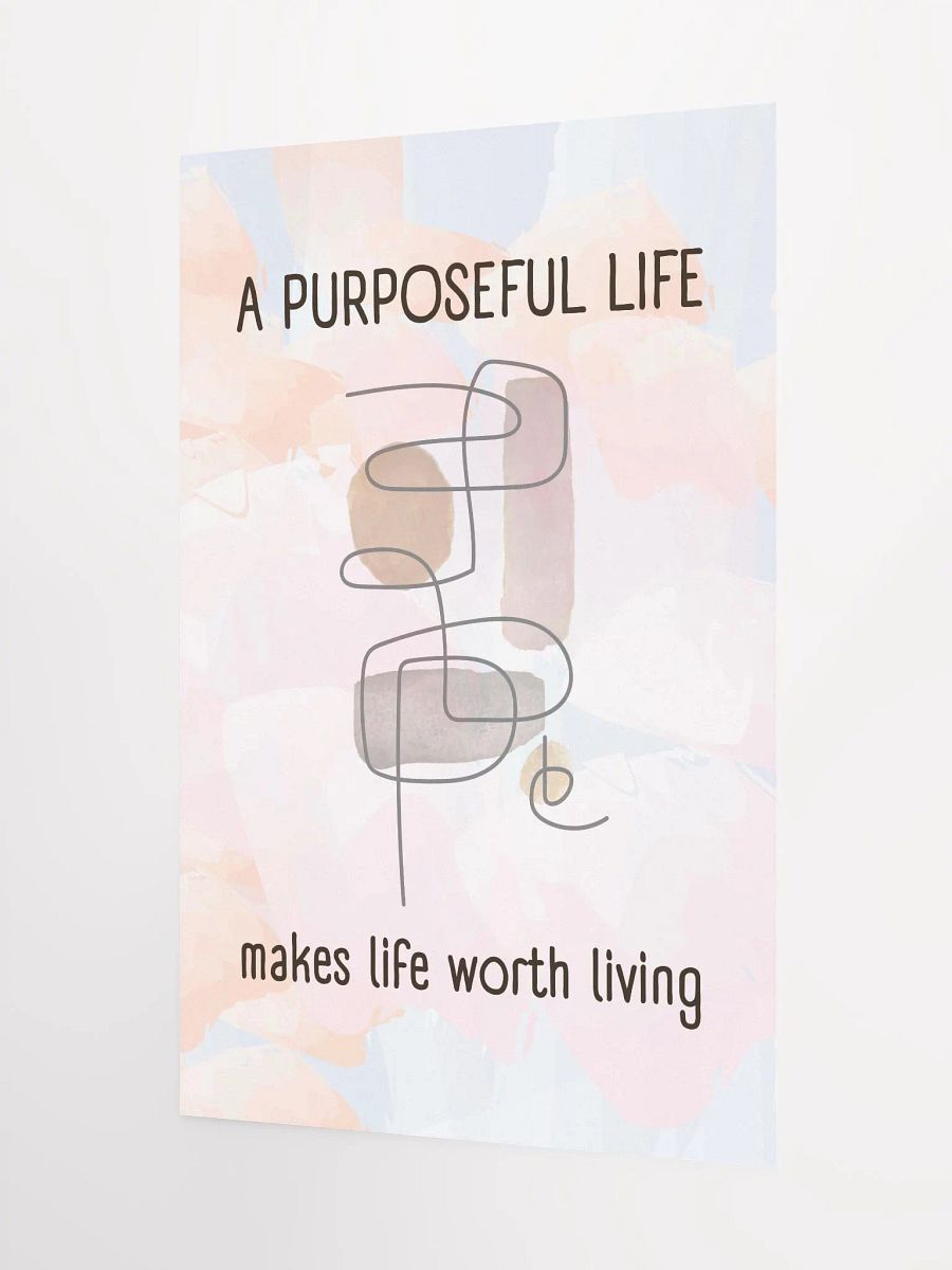 Purposeful Life Inspirational Poster product image (3)