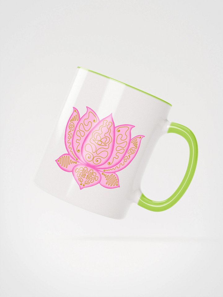 Lotus Harmony Ceramic Mug product image (2)