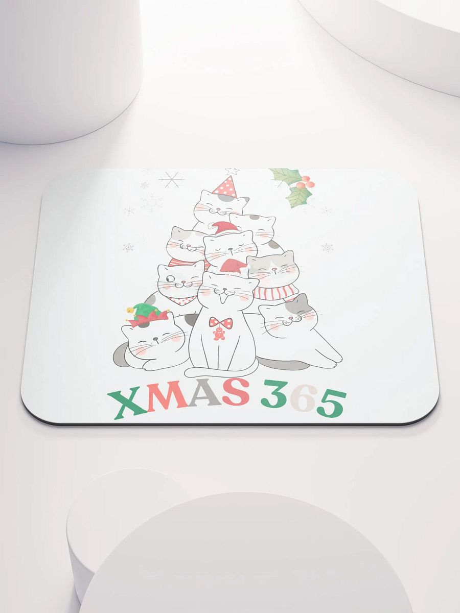 Xmas 365 Feline Festive Mouse Pad product image (1)
