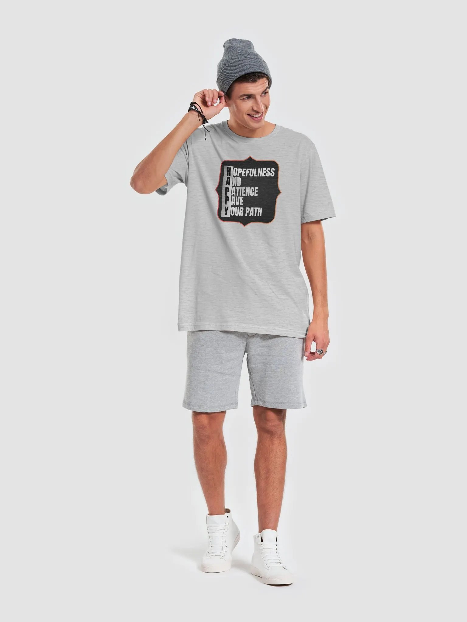 HAPPY: Hopefulness And Patience Pave Your path T-Shirt product image (6)