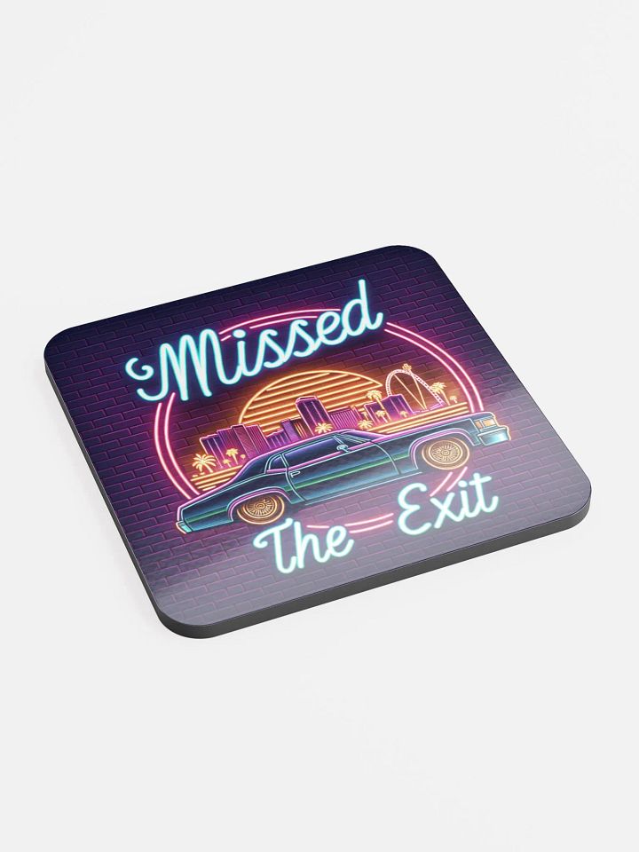 Missed The Exit Coaster product image (2)