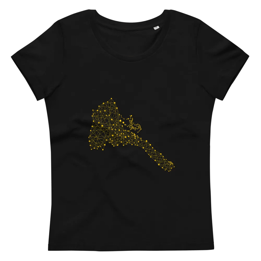 Organic Cotton Fitted Tee for Eco-Conscious Women product image (3)