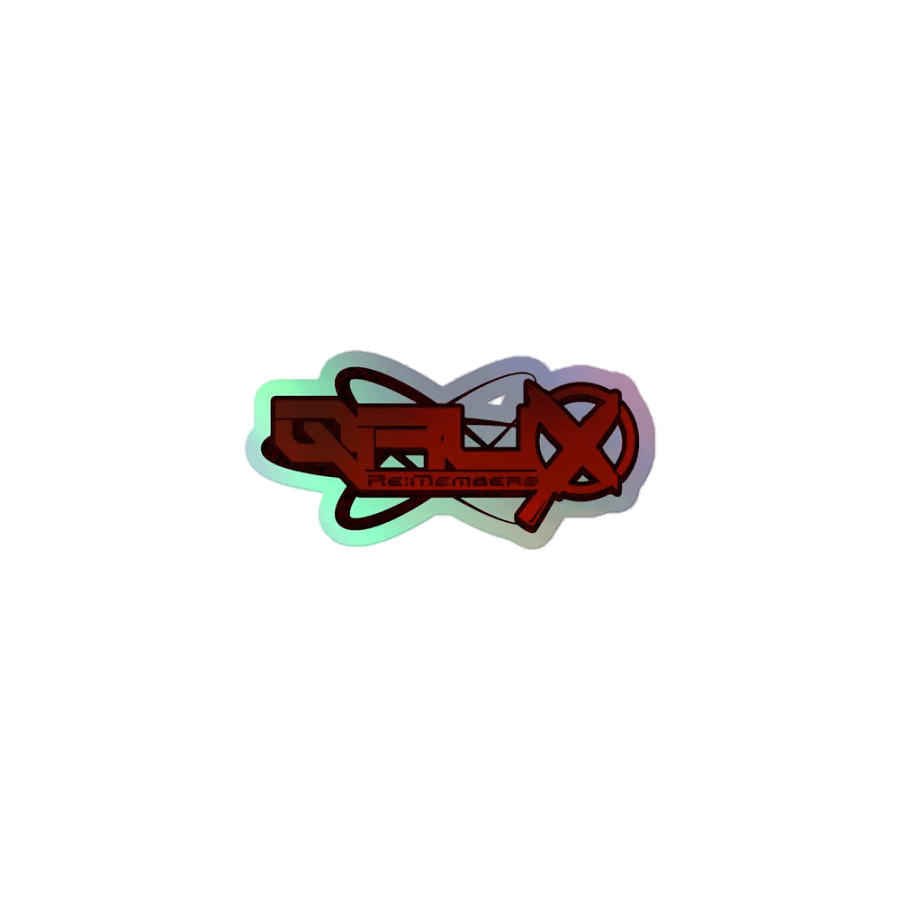 QRUX Re:Members Holographic Stickers product image (1)