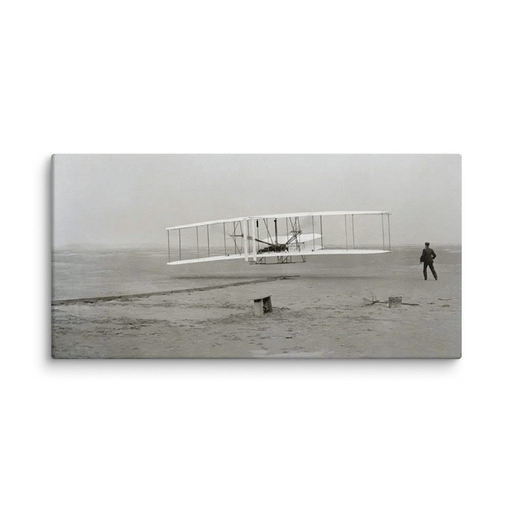 Wright Brothers’ First Flight Canvas Print product image (1)