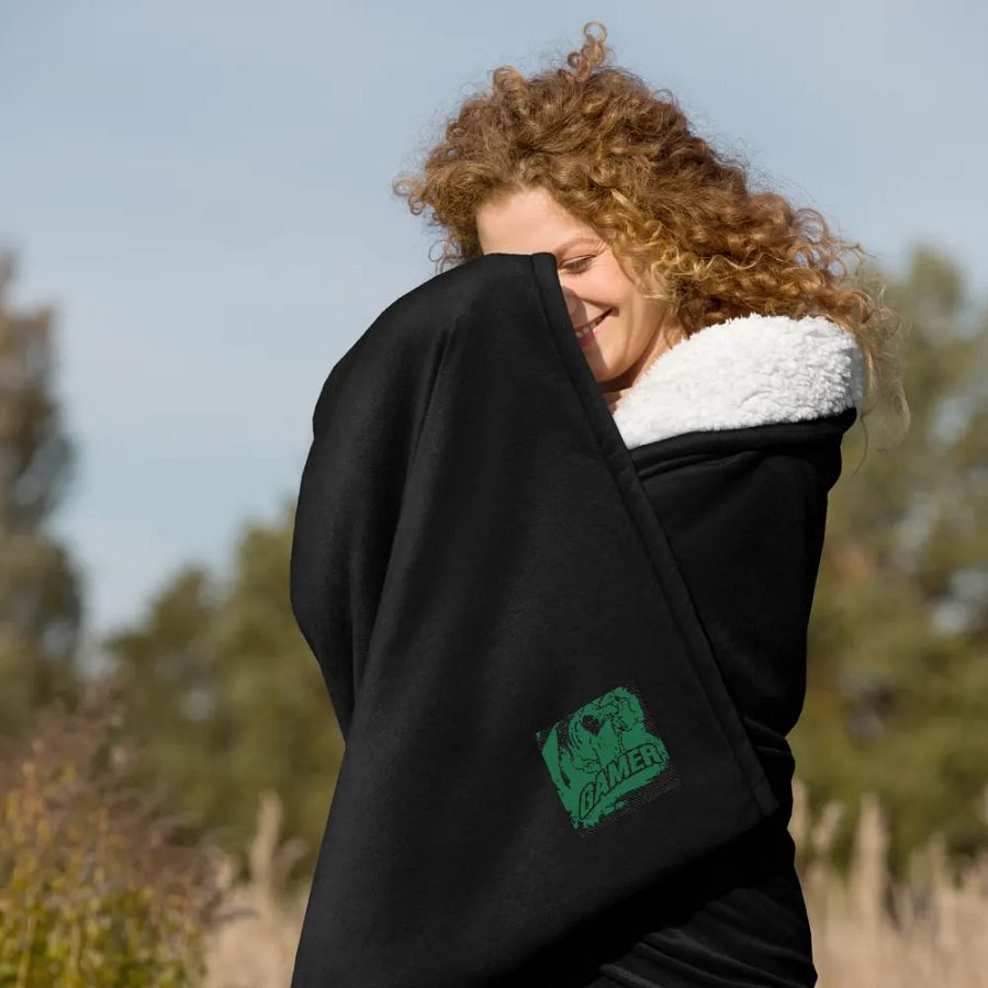 black shadow blanket product image (6)
