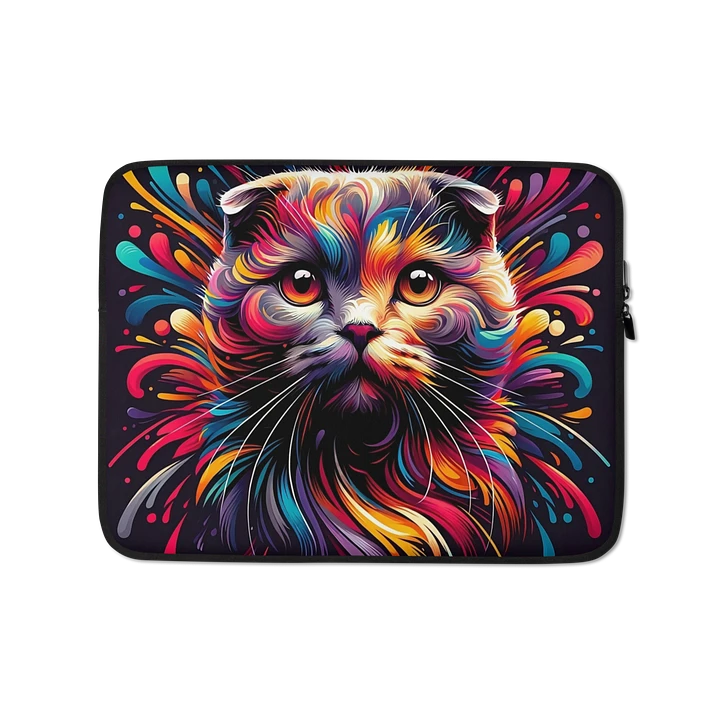 Laptop Sleeve: Scottish Fold product image (1)