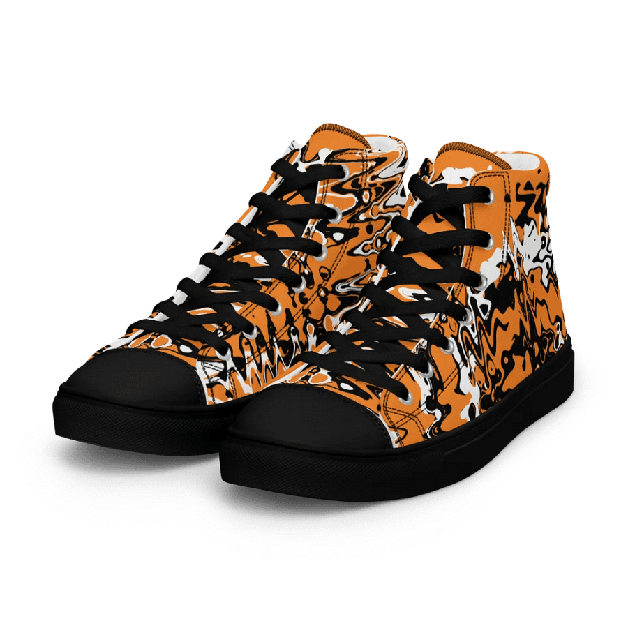 cyberorange high top canvas shoes (womens) product image (2)