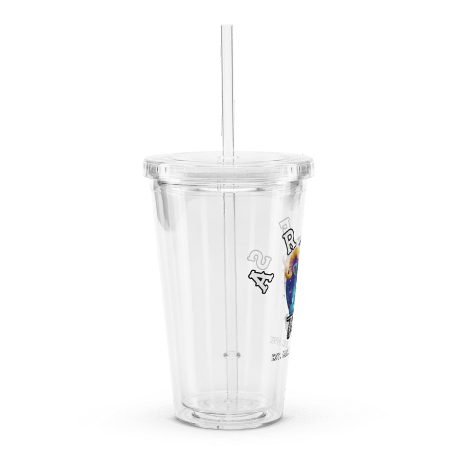 Aries - Zodiac Double Wall Clear Plastic Tumbler product image (3)