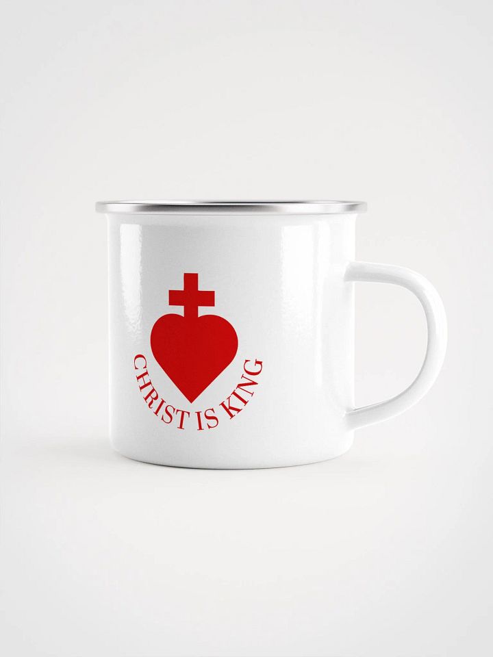 Christ Is King Enamel Mug product image (1)