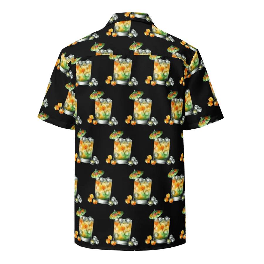 Hawaiian Style Beach Shirt, Umbrella Cocktail product image (4)