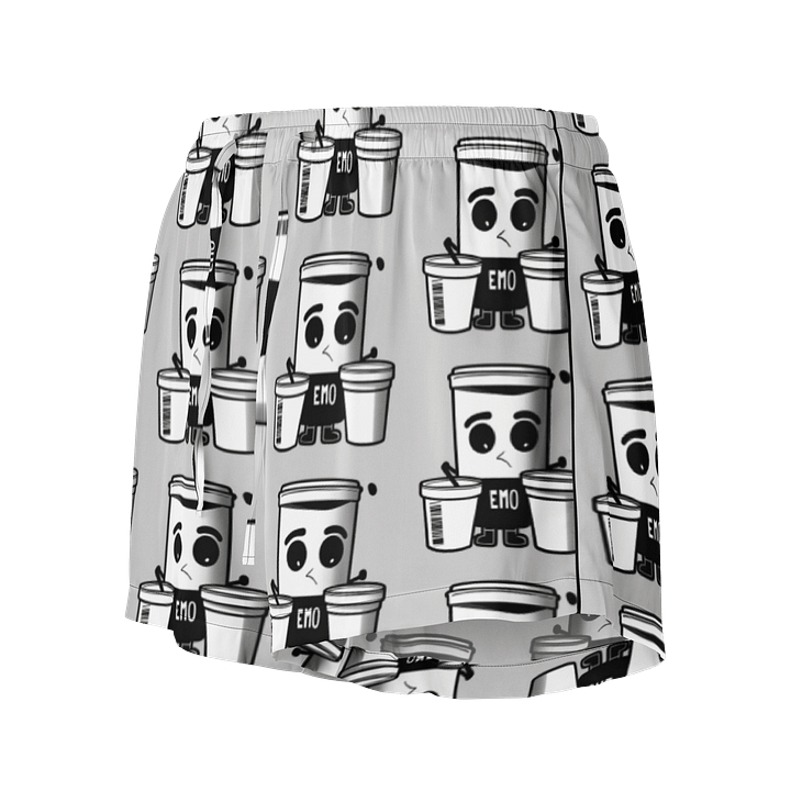 Whimsical Faces All-Over Women's Pajama Shorts product image (1)