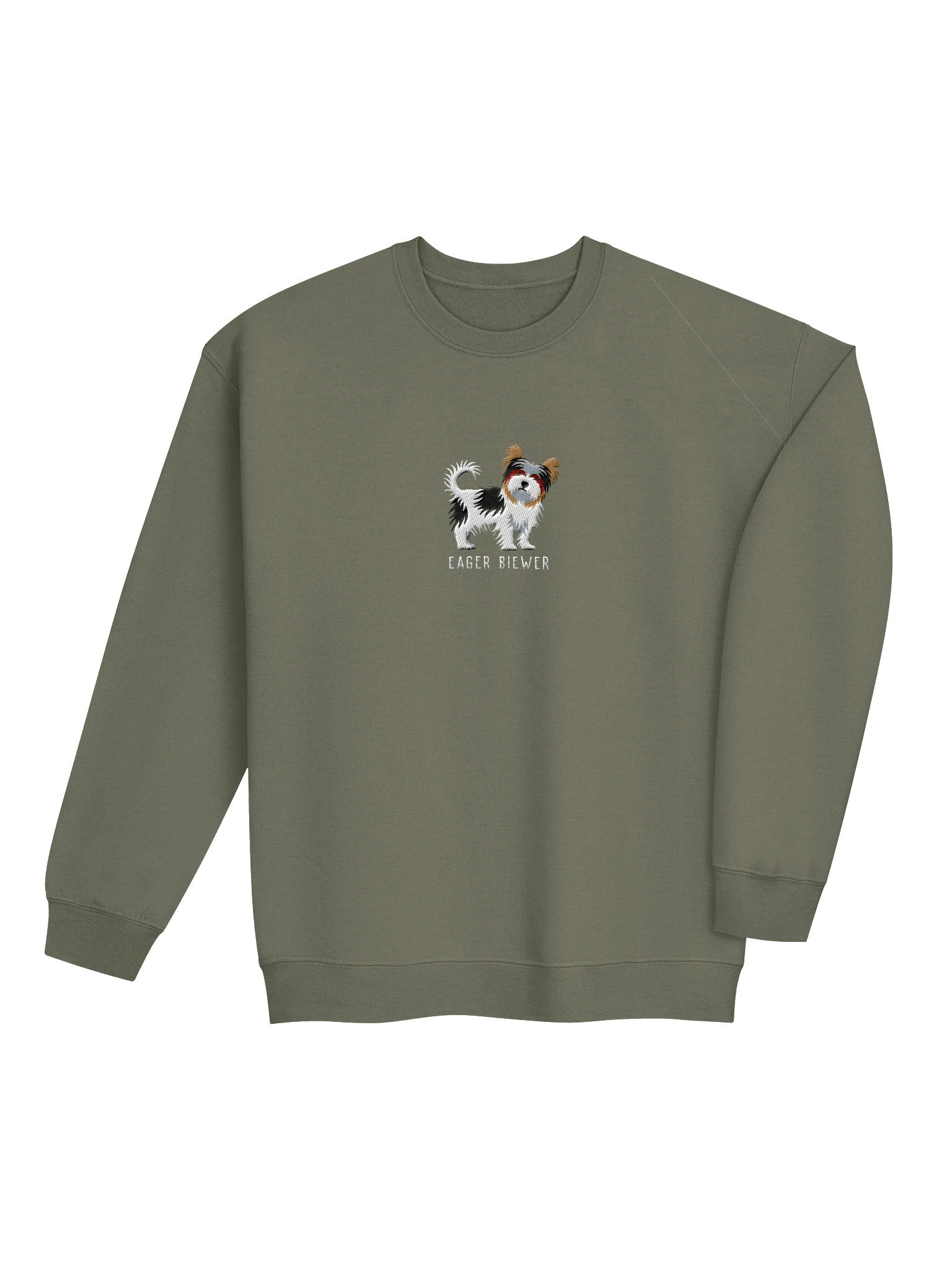 Eager Biewer Sweatshirt (Embroidered) of a Biewer Terrier product image (16)