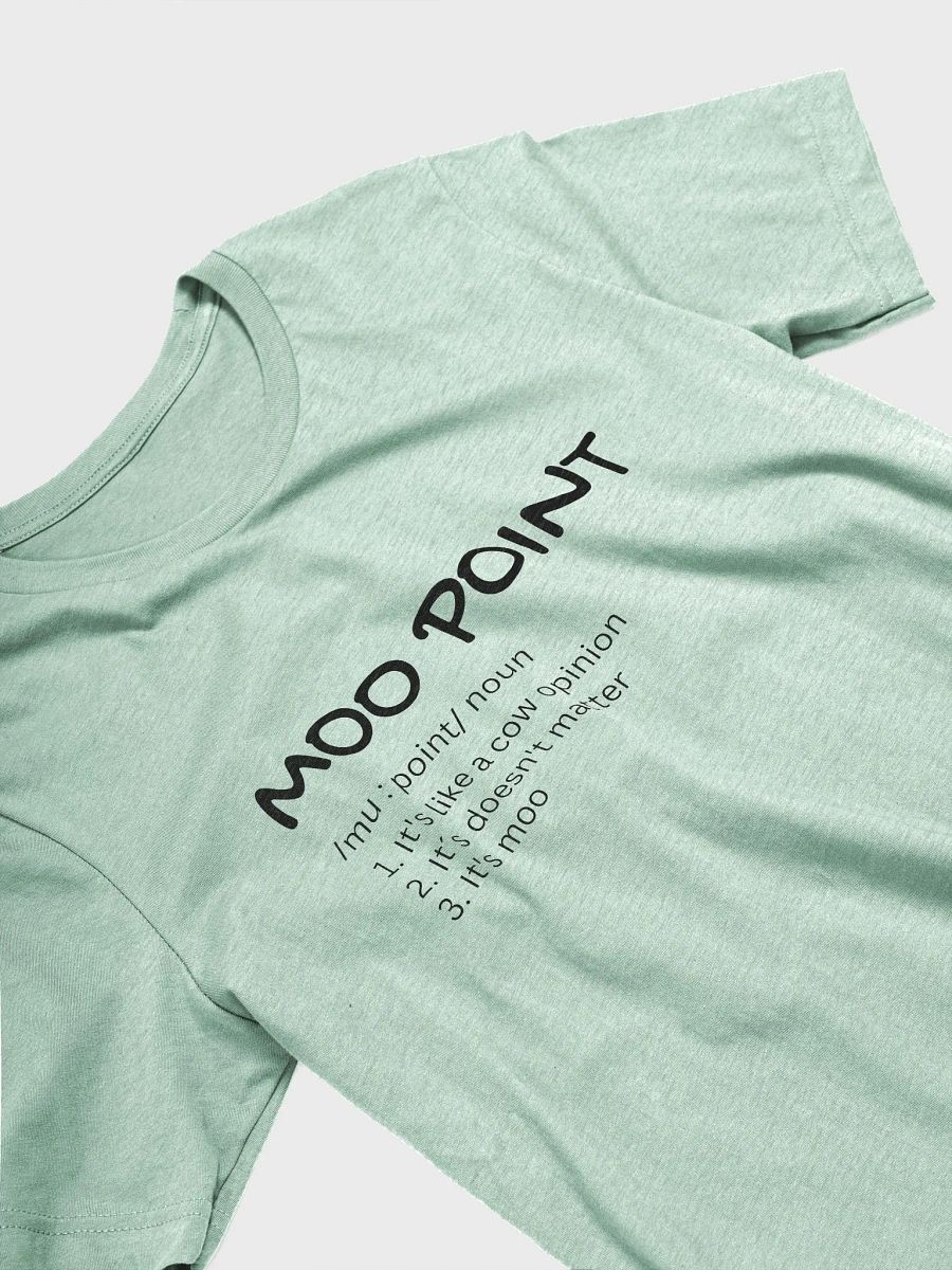 "MOO point" t-shirt product image (6)