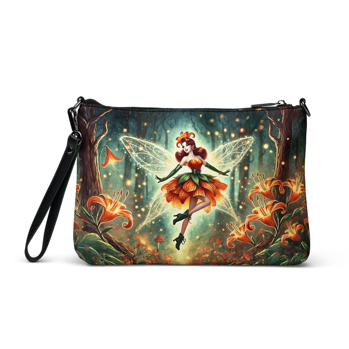 Enchanted Orange Lily Fairy Crossbody Bag - Fairytale Purse product image (2)