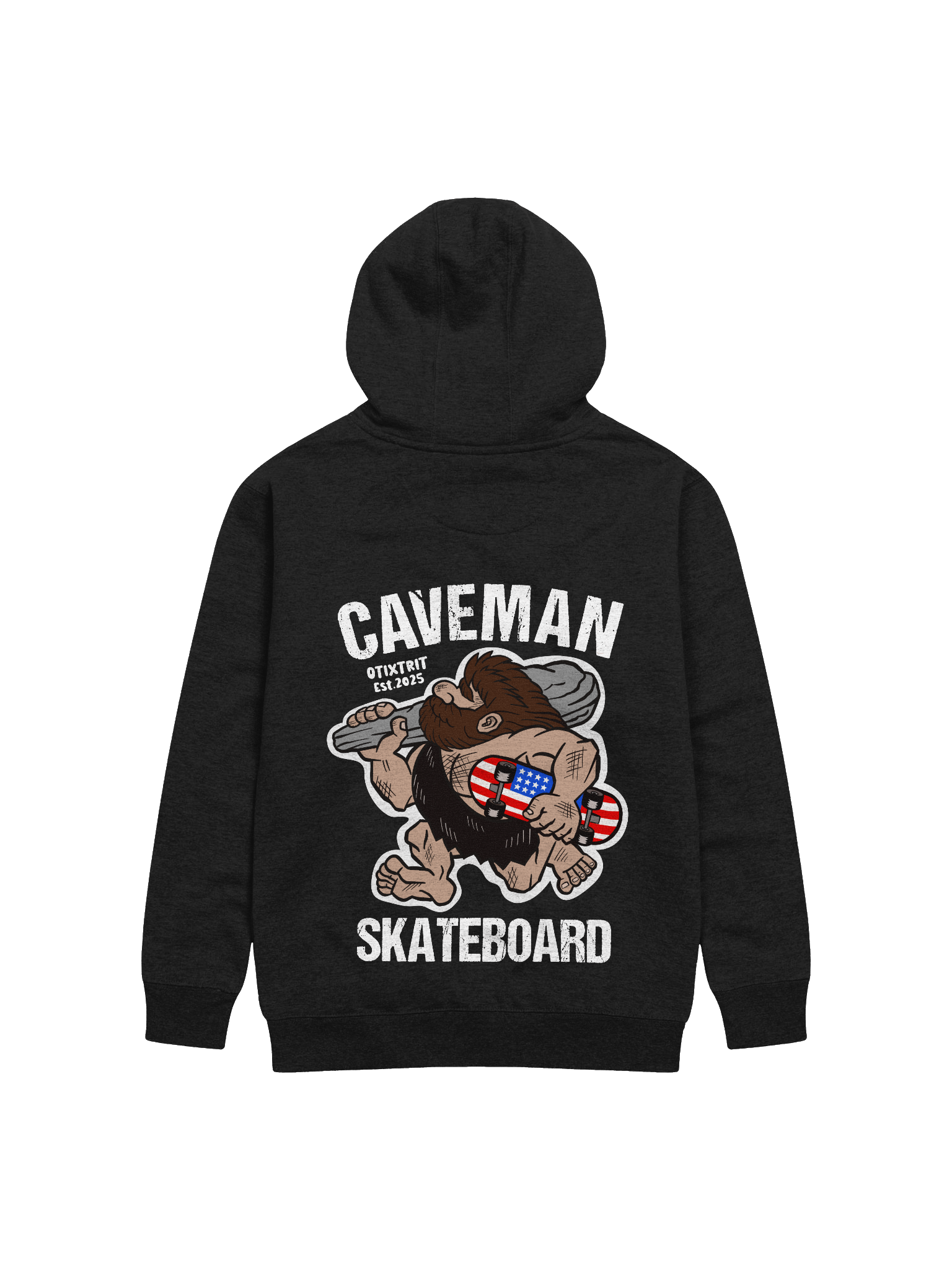 Caveman Skateboard Hoodie product image (2)