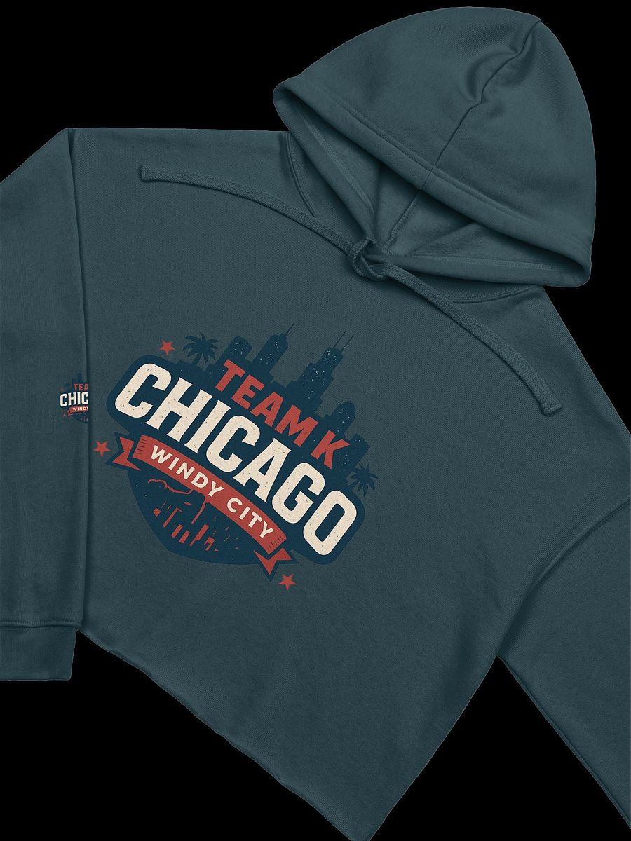 Team K Chicago Crop Hoodie product image (3)