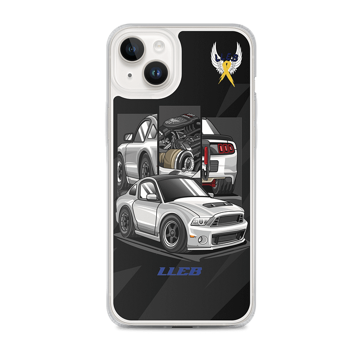 EB Toonz Mustang MagSafe® iPhone® Clear Case product image (1)