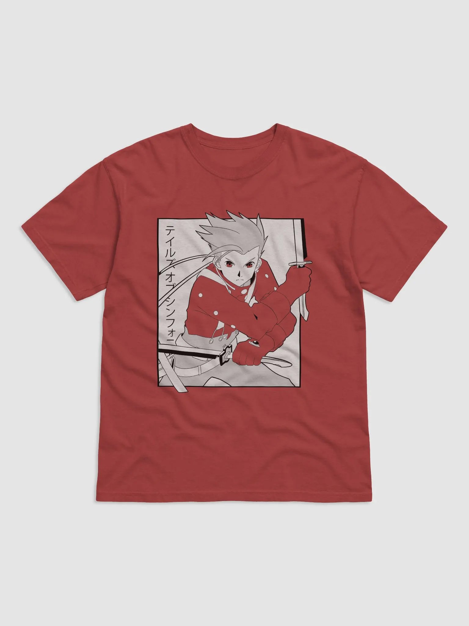 Lloyd Heavyweight T-Shirt (Crimson) product image (1)