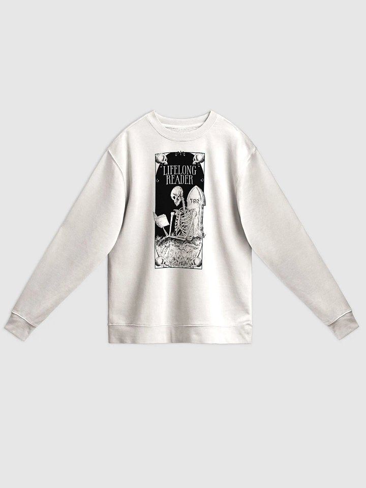 "Lifelong Reader" Pull-Over Sweatshirt product image (1)